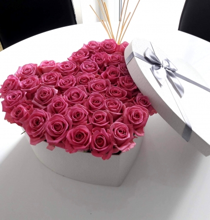 Rožių dėžutė "Pink O'hara"